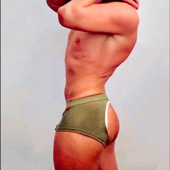 Boxer Brief Mesh Cut Out